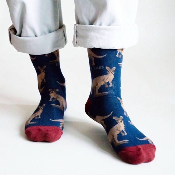 Bare Kind Socks Unisex Set of 4 pairs Wallaby, Walrus, Tigers, Eagle - Picture 8 of 8